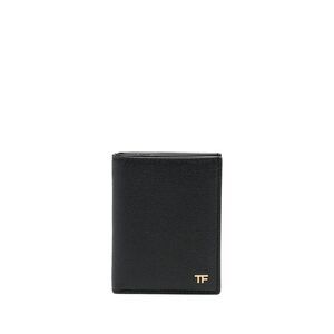 Tom Ford Men Grained Leather Small Folding Cardholder